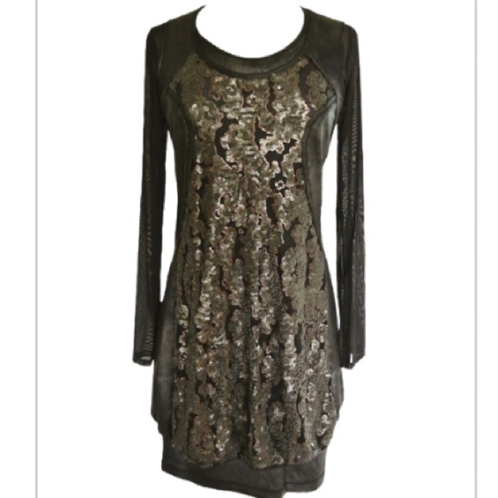 Beautiful green couture dress